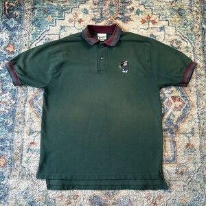 Vintage Disney Mickey Mouse Golf Polo Shirt Large
